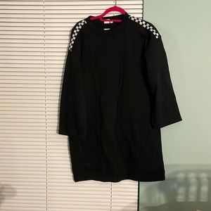 Large Vans Black Sweater Dress